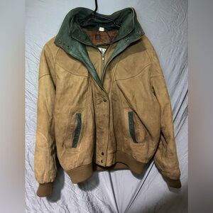 Compositions Genuine Leather Jacket
